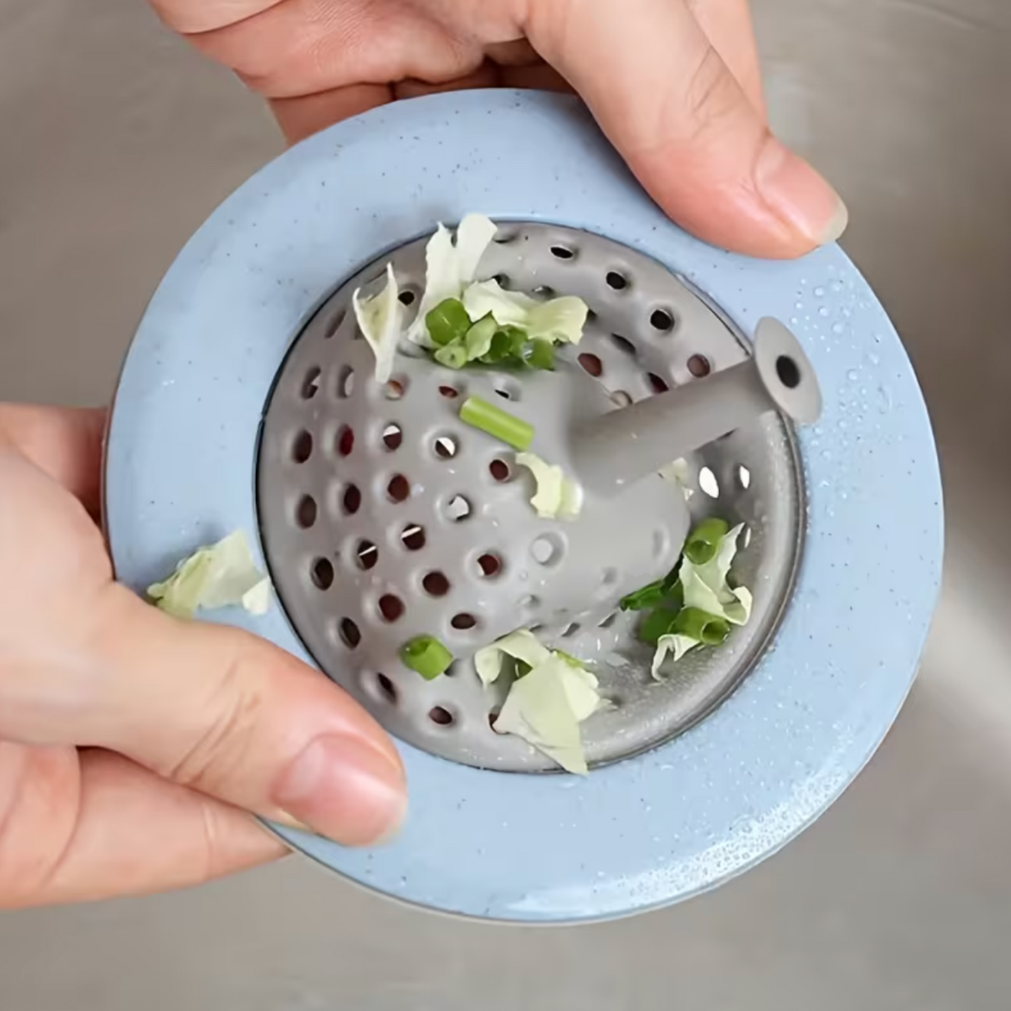 Set of 4 Silicone Drain Strainers