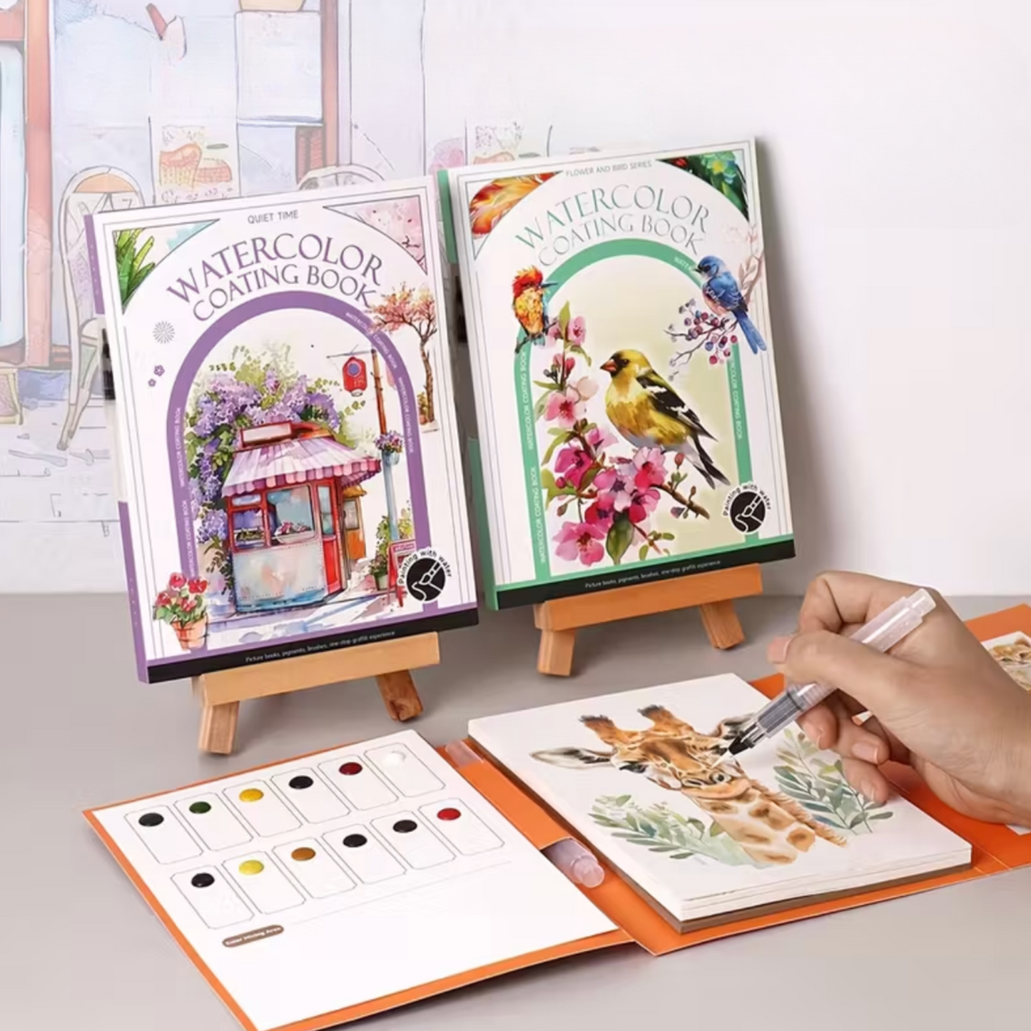16-Piece Watercolour Painting Set