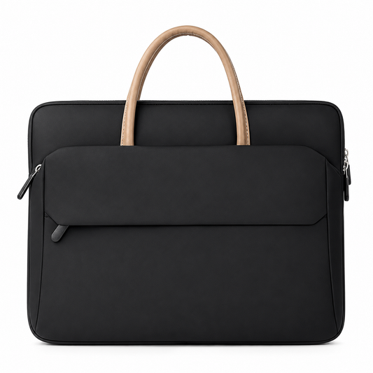 5-Pocket Padded Laptop Bag with Luggage Sleeve