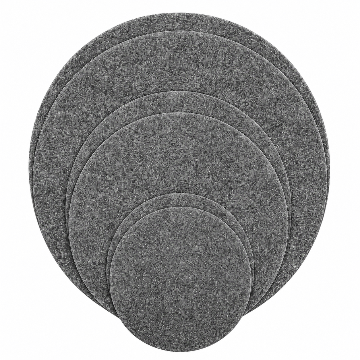 Protective Felt Plant Pot Coasters - Set of 6
