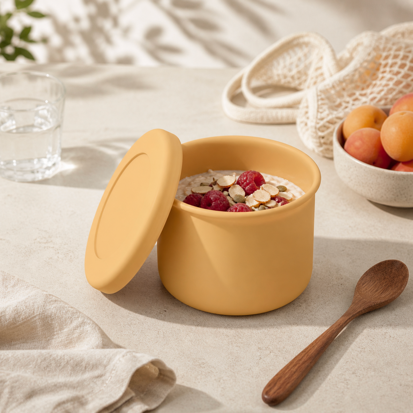 250ml Silicone Food Storage Container with Lid