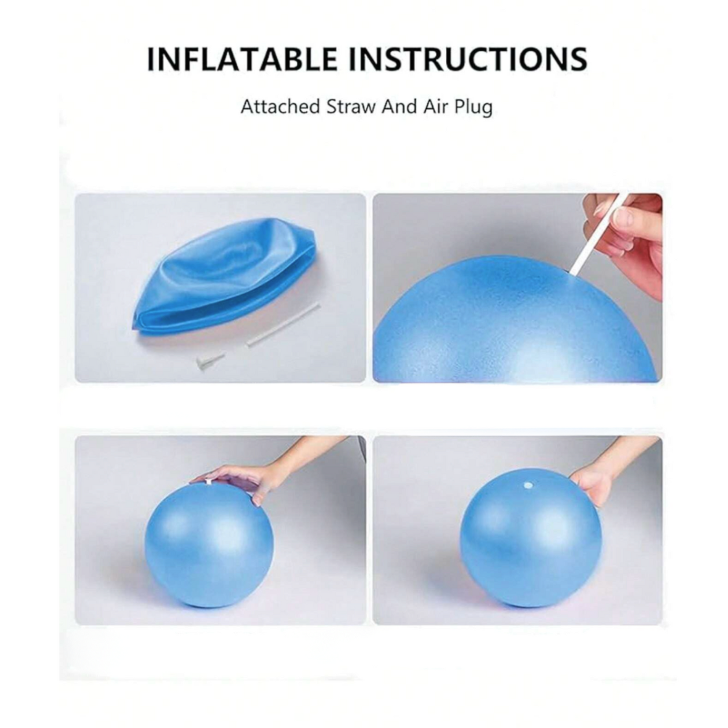 Inflatable Yoga & Pilates Ball - 25cm