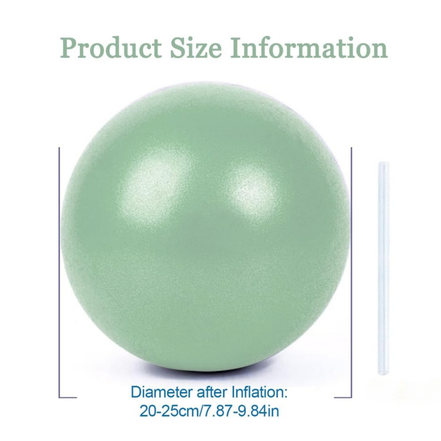 Inflatable Yoga & Pilates Ball - 25cm