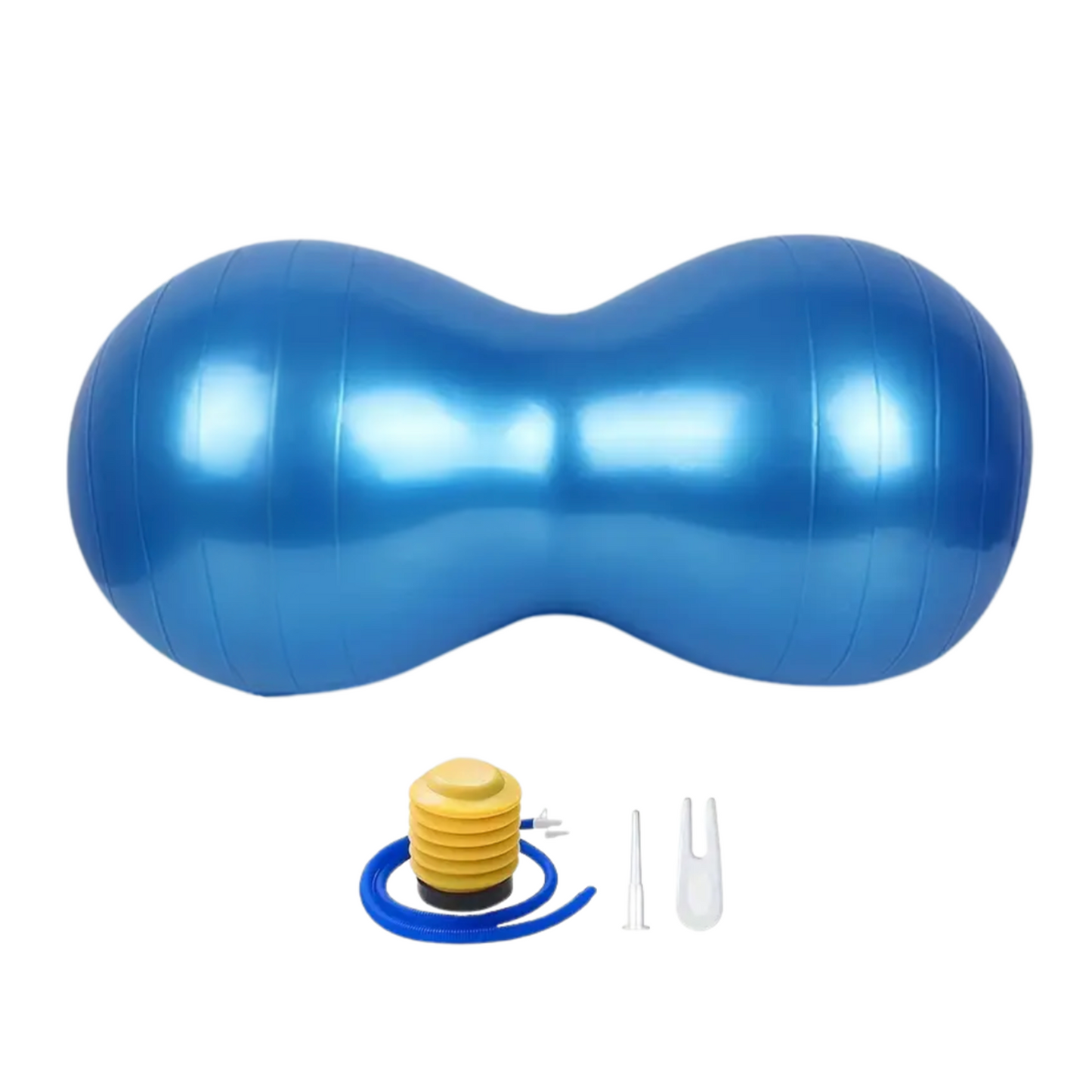 Inflatable Peanut Pilates & Yoga Ball with Pump