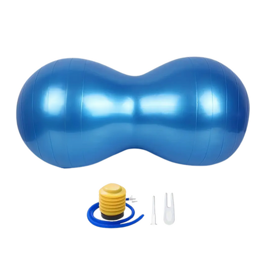 Inflatable Peanut Pilates & Yoga Ball with Pump
