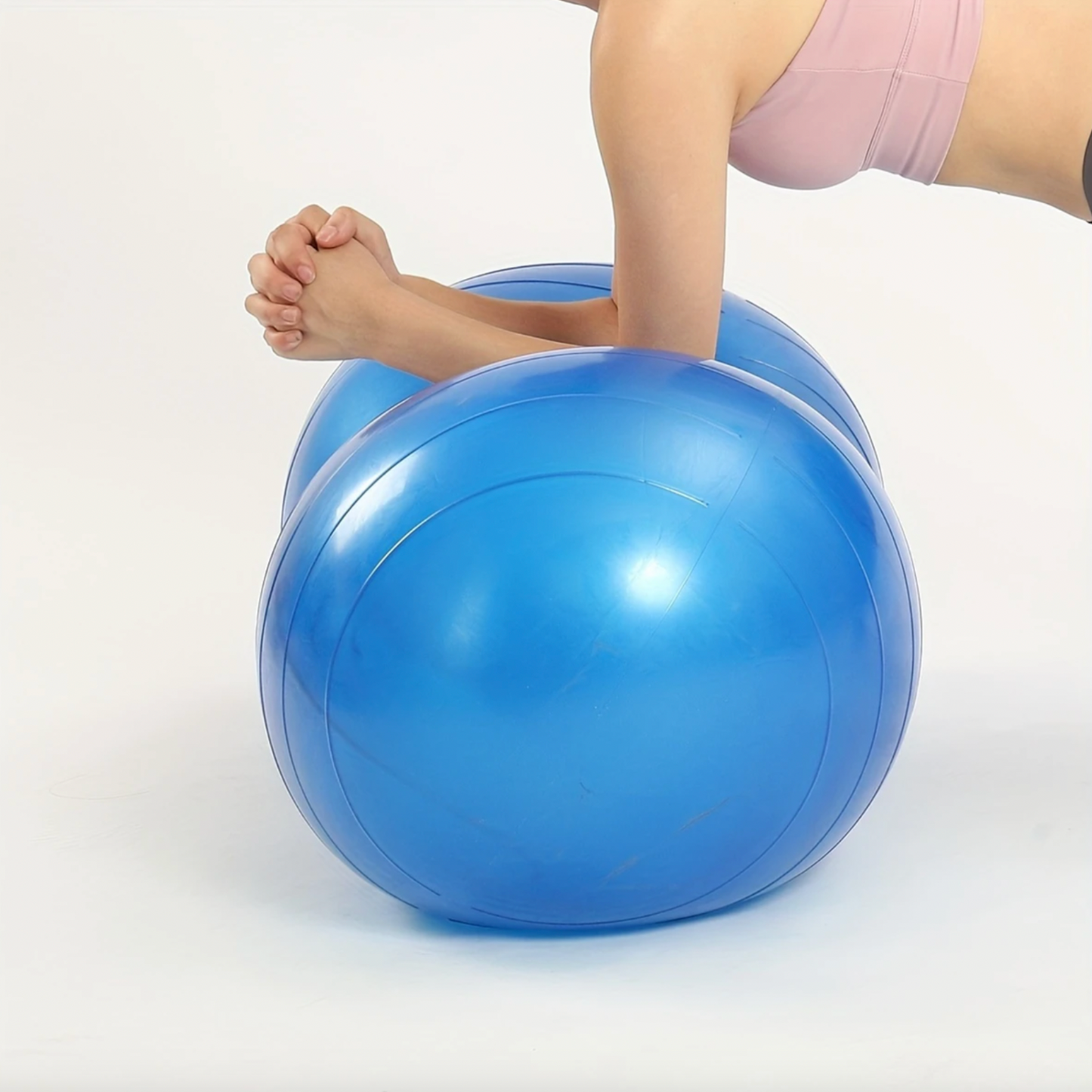 Inflatable Peanut Pilates & Yoga Ball with Pump