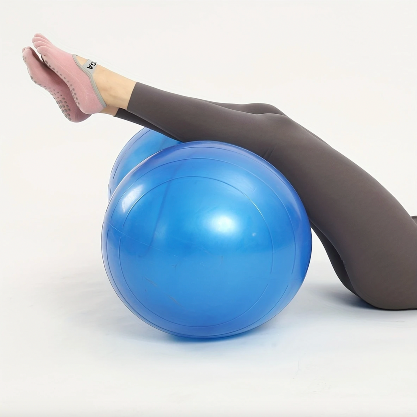 Inflatable Peanut Pilates & Yoga Ball with Pump