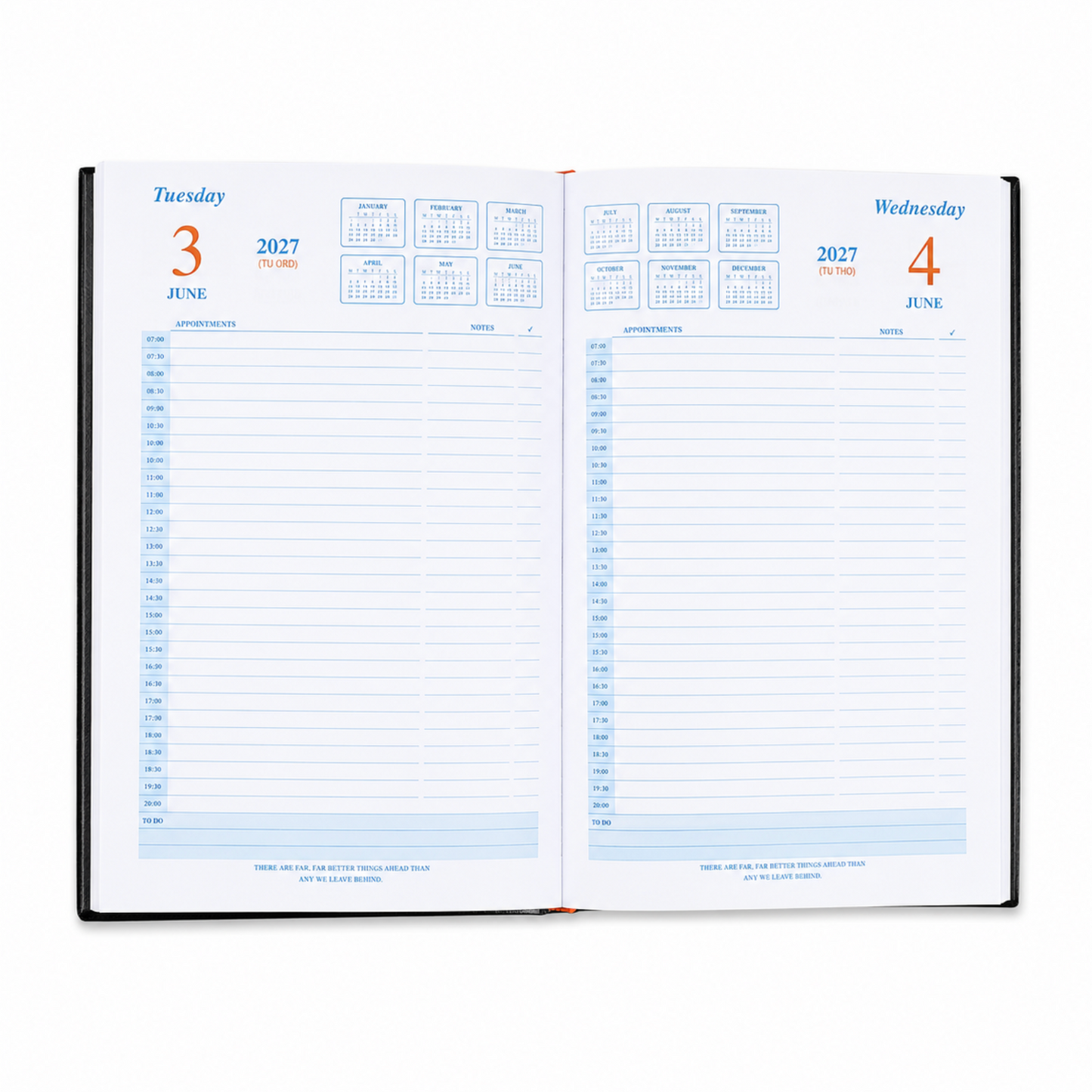 A5 Professional 2027 Hardcover Diary