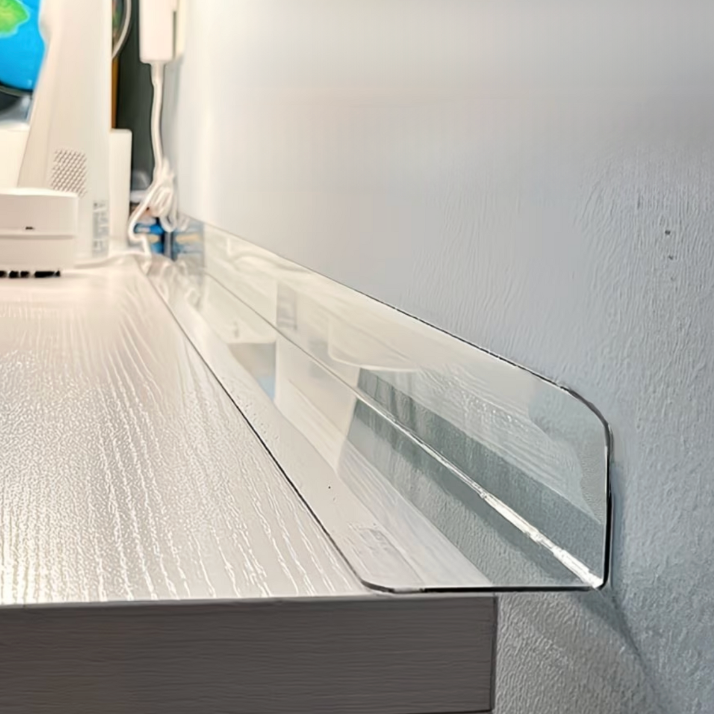 L-Shaped Shelf Edge & Gap Guard - 2 Pack
