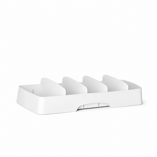 Adjustable Food Storage Container Lid Organiser with 8 Dividers