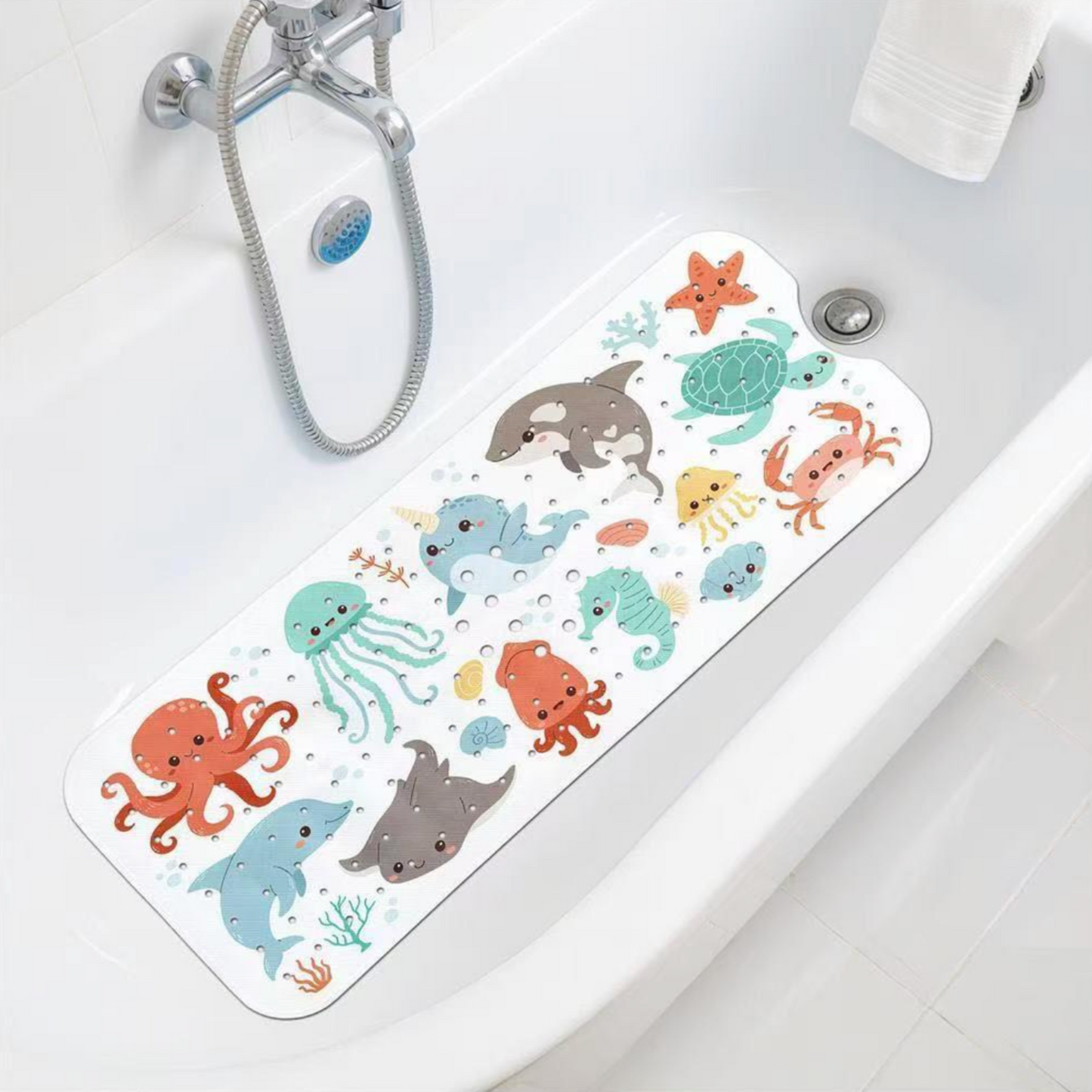 Extra-Large Anti-Slip Silicone Baby Bathmat