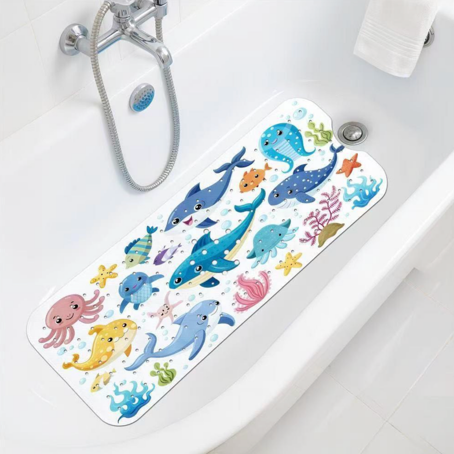 Extra-Large Anti-Slip Silicone Baby Bathmat