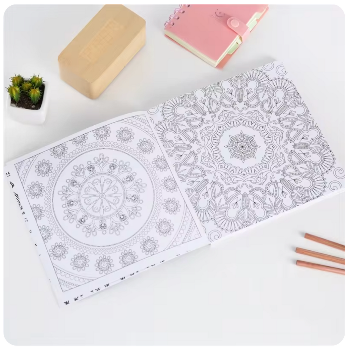 Zen Mandalas Adult Colouring Book - 100 Mandalas