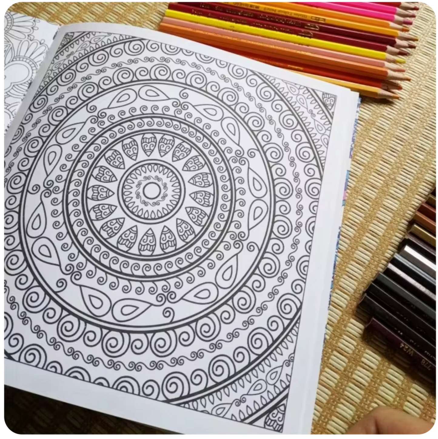 Zen Mandalas Adult Colouring Book - 100 Mandalas