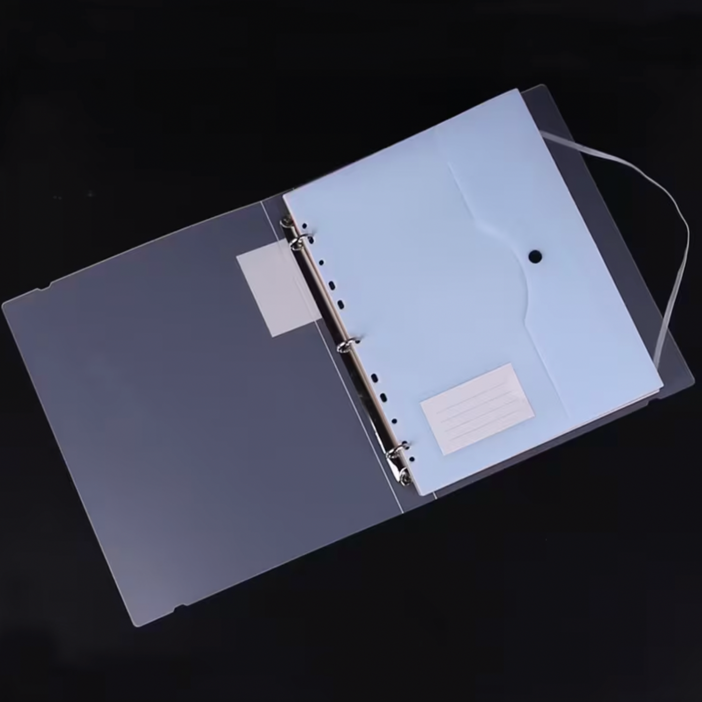 A4 Ring Binder with 6 Colour Envelope Sleeves