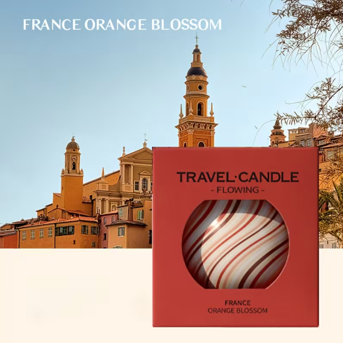 Travel-Inspired Scented Candle Gift Set - 4 Pack