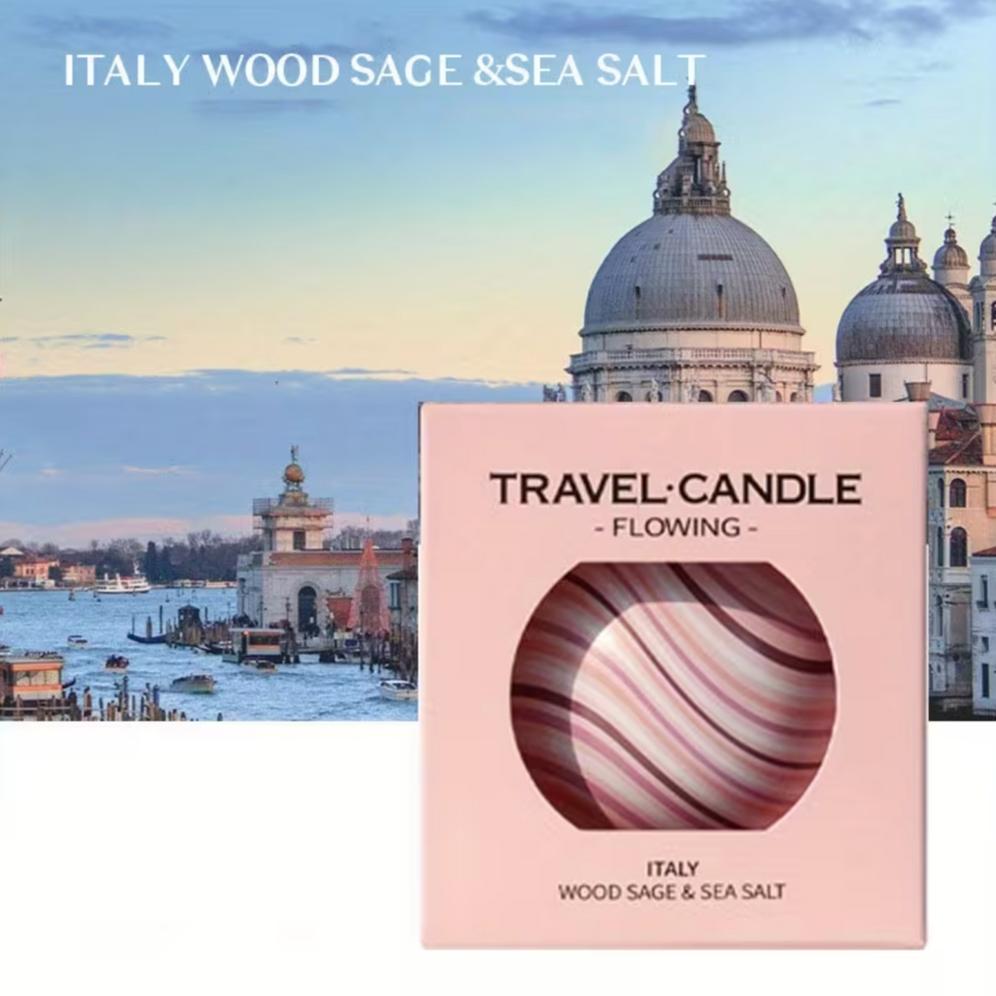 Travel-Inspired Scented Candle Gift Set - 4 Pack