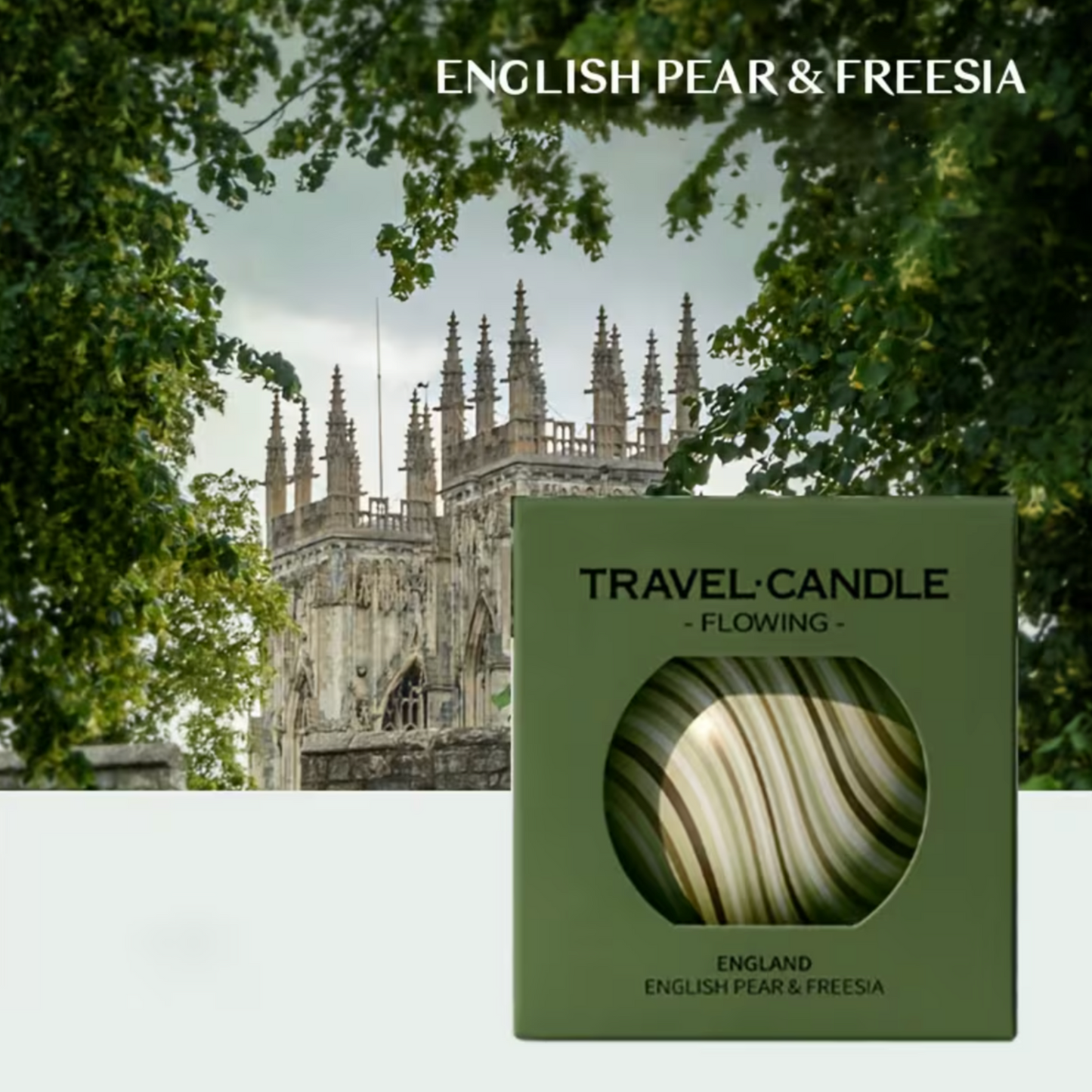 Travel-Inspired Scented Candle Gift Set - 4 Pack