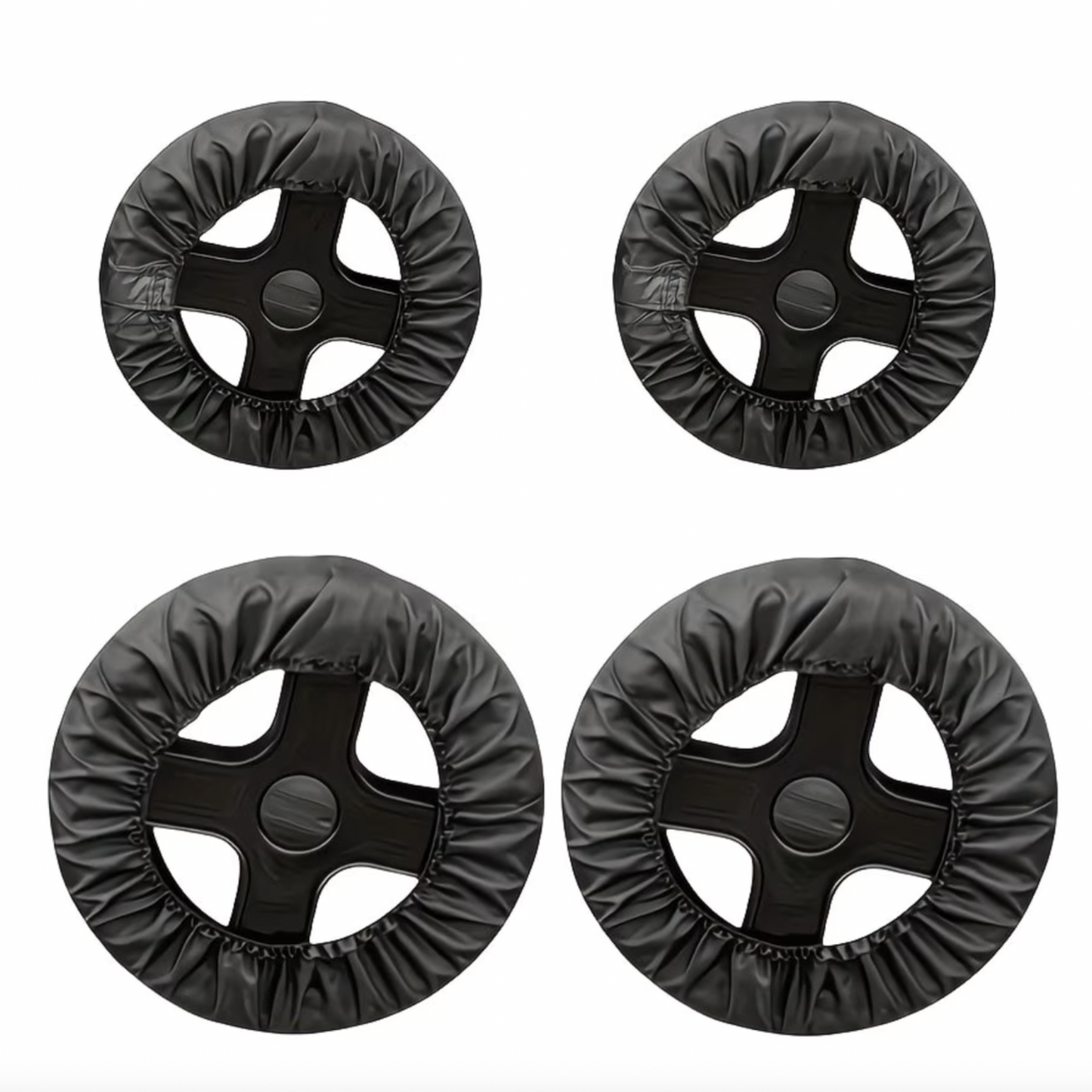 Protective Pram Wheel Covers - 4-Piece Set