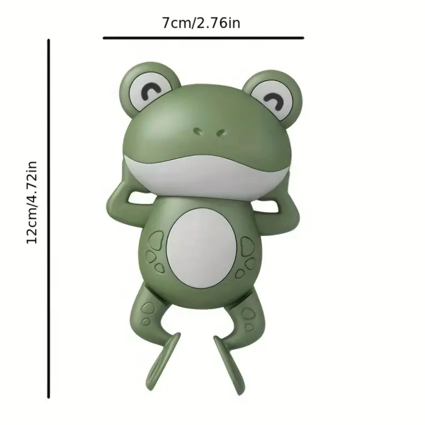 Froggy Friend Wind Up Bath Toy - 3 Pack