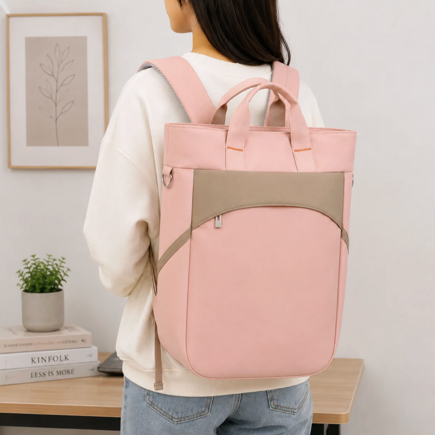 8-Pocket Multi-Way Backpack