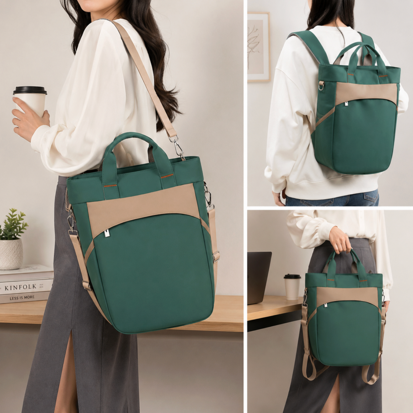 8-Pocket Multi-Way Backpack