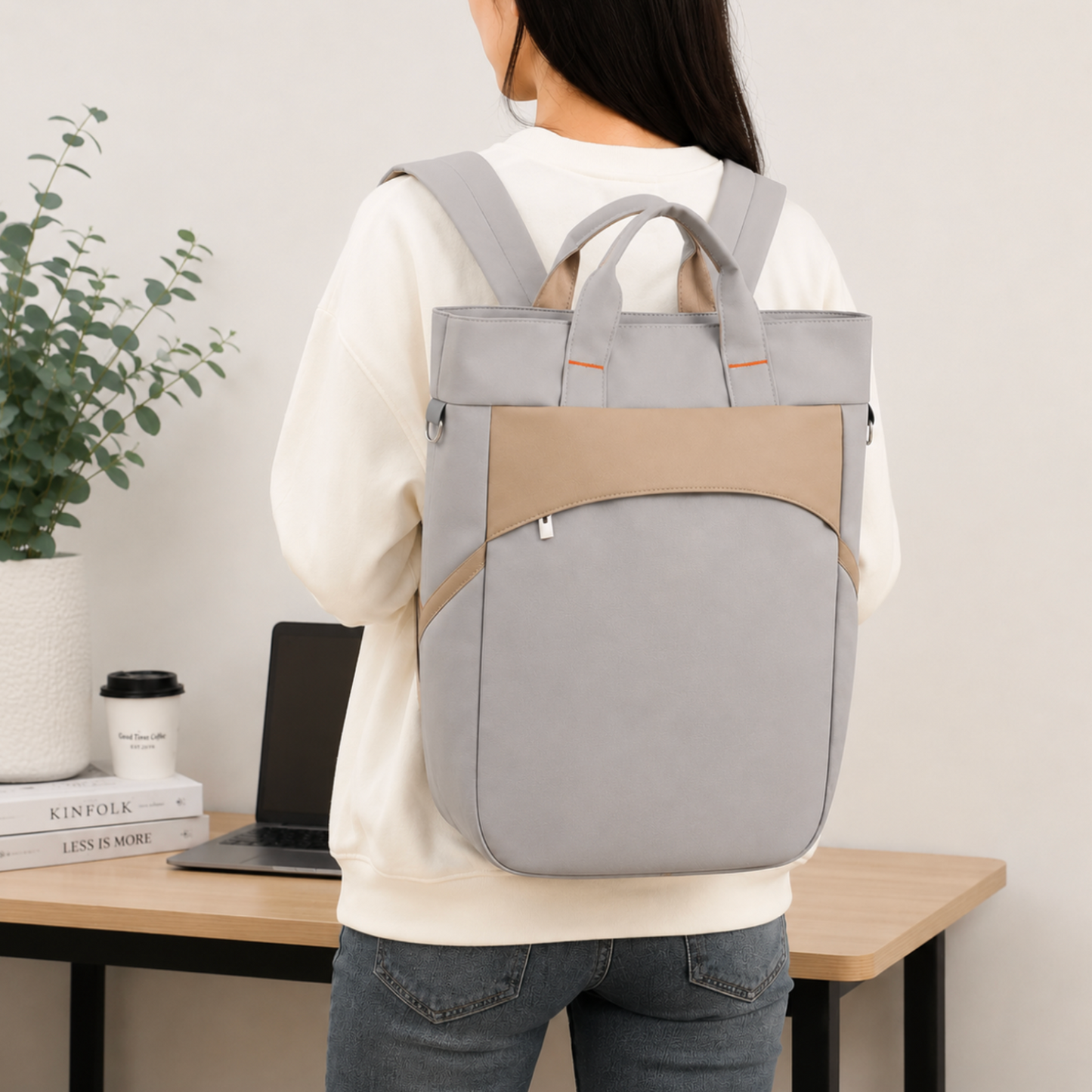 8-Pocket Multi-Way Backpack