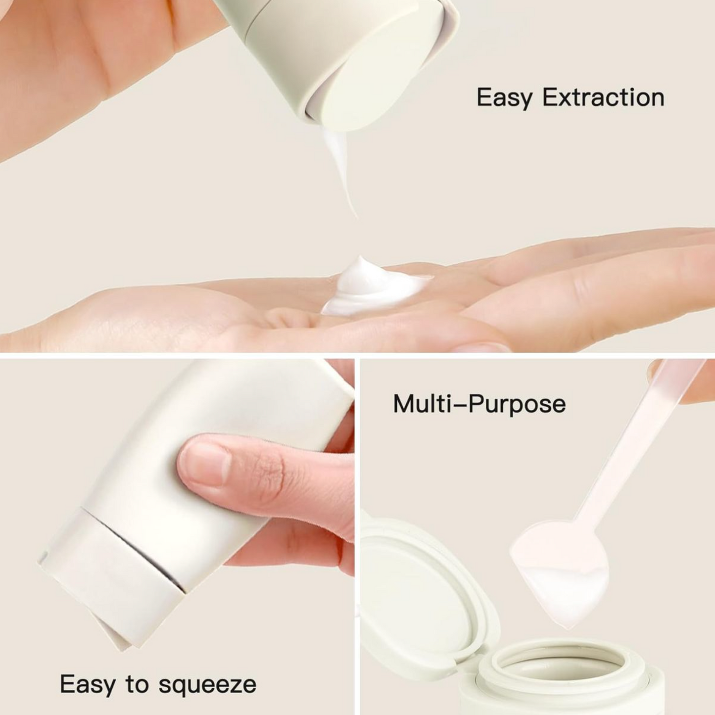 8 Piece Travel Bottle Set with Travel Bag