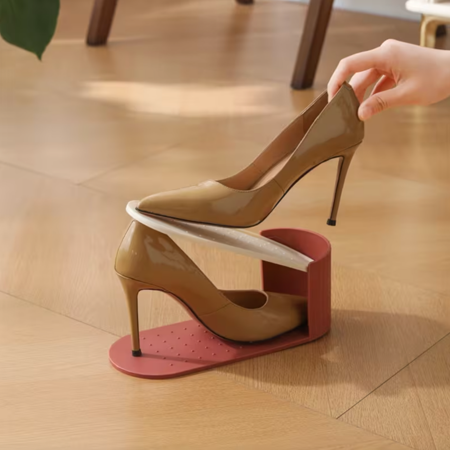 Set of 6 Adjustable Shoe Organisers