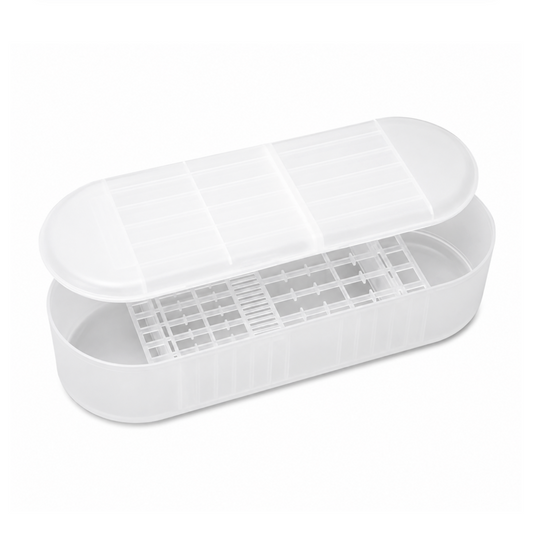 112 Slot Double Layer Battery Organiser with Battery Tester