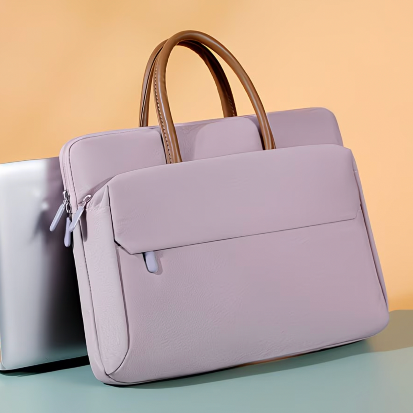 5-Pocket Padded Laptop Bag with Luggage Sleeve