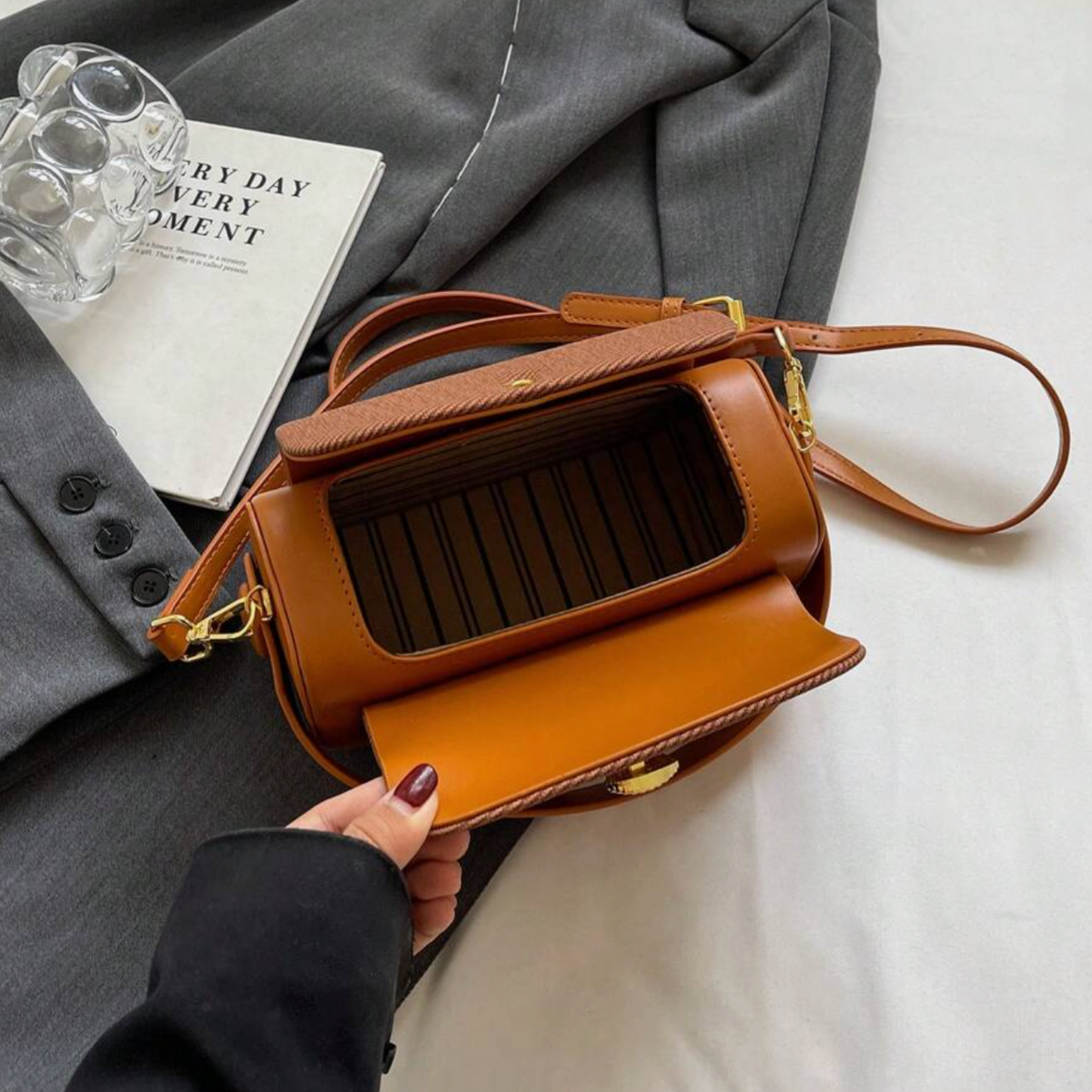 Commuter Crossbody Shoulder Bag and Clutch
