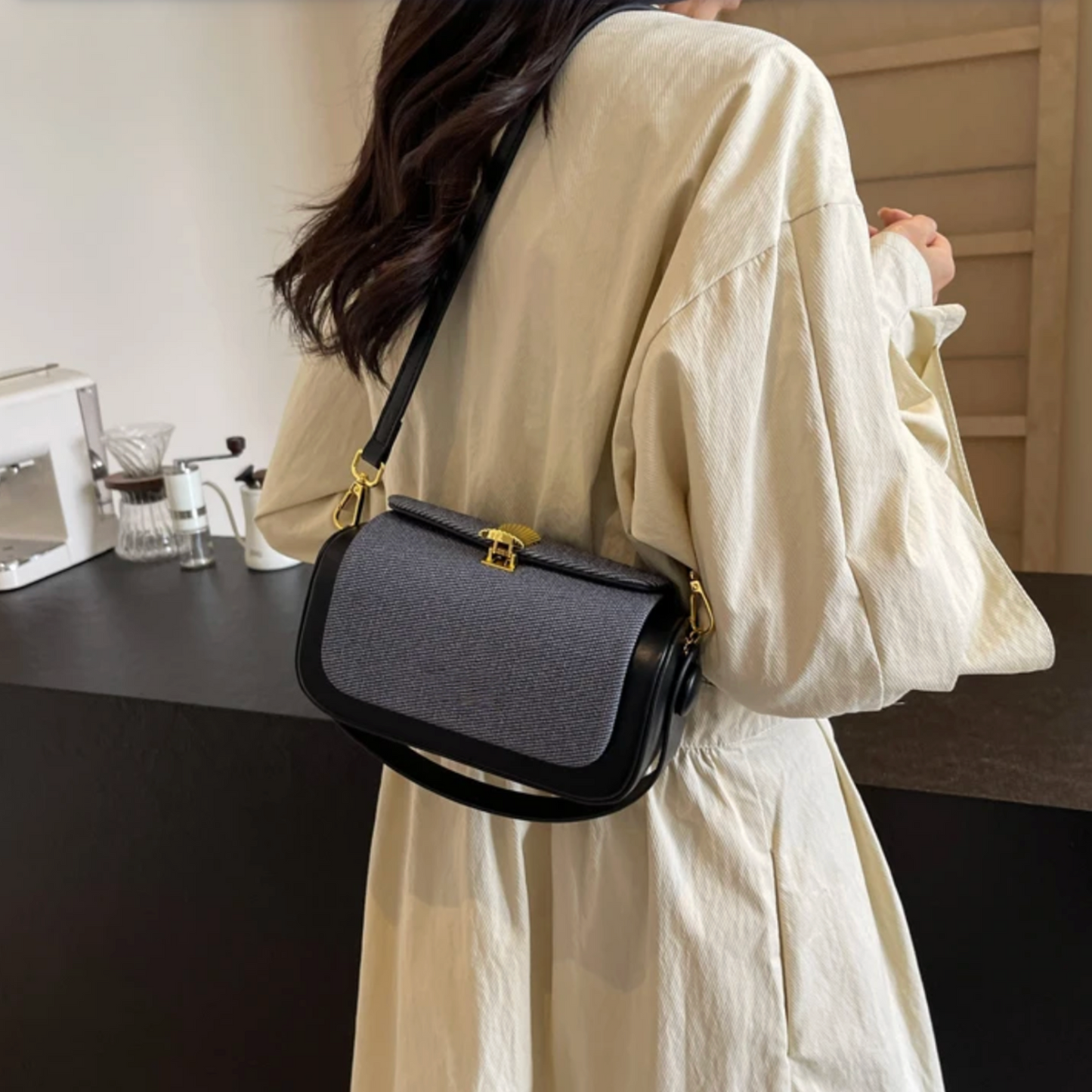 Commuter Crossbody Shoulder Bag and Clutch