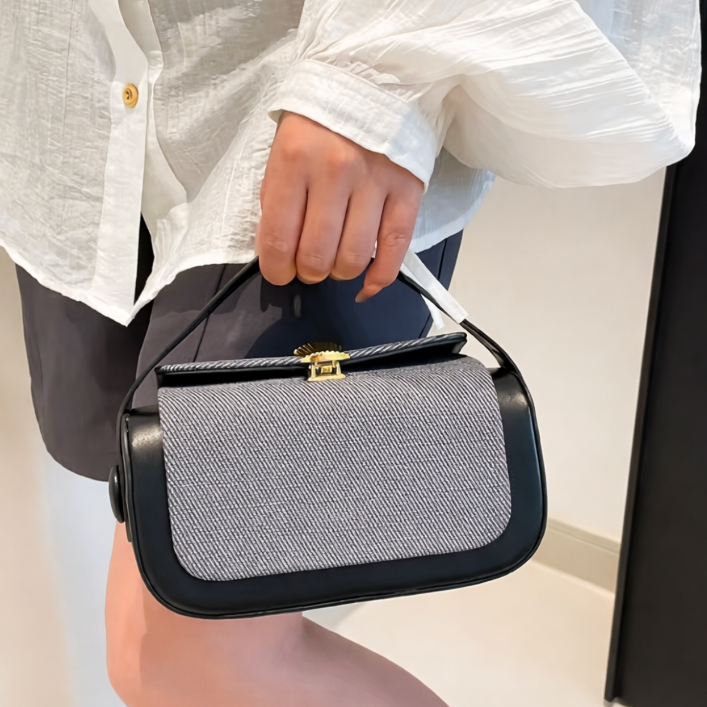 Commuter Crossbody Shoulder Bag and Clutch