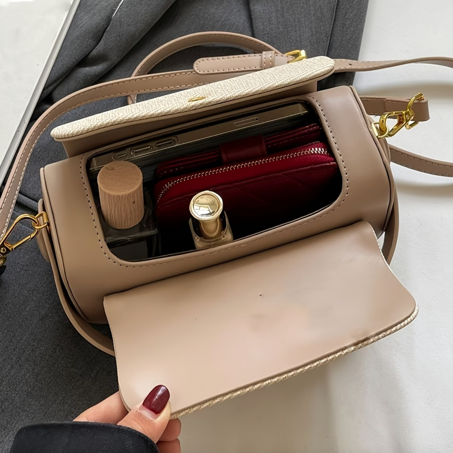 Commuter Crossbody Shoulder Bag and Clutch