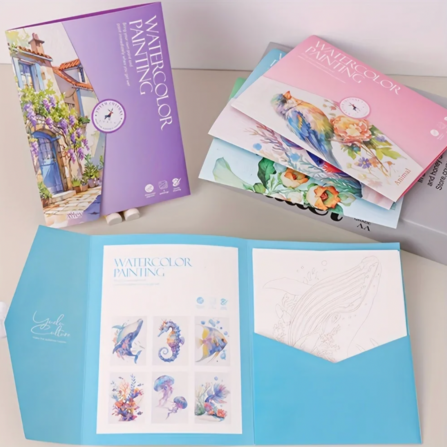6-Piece Watercolour Painting Set