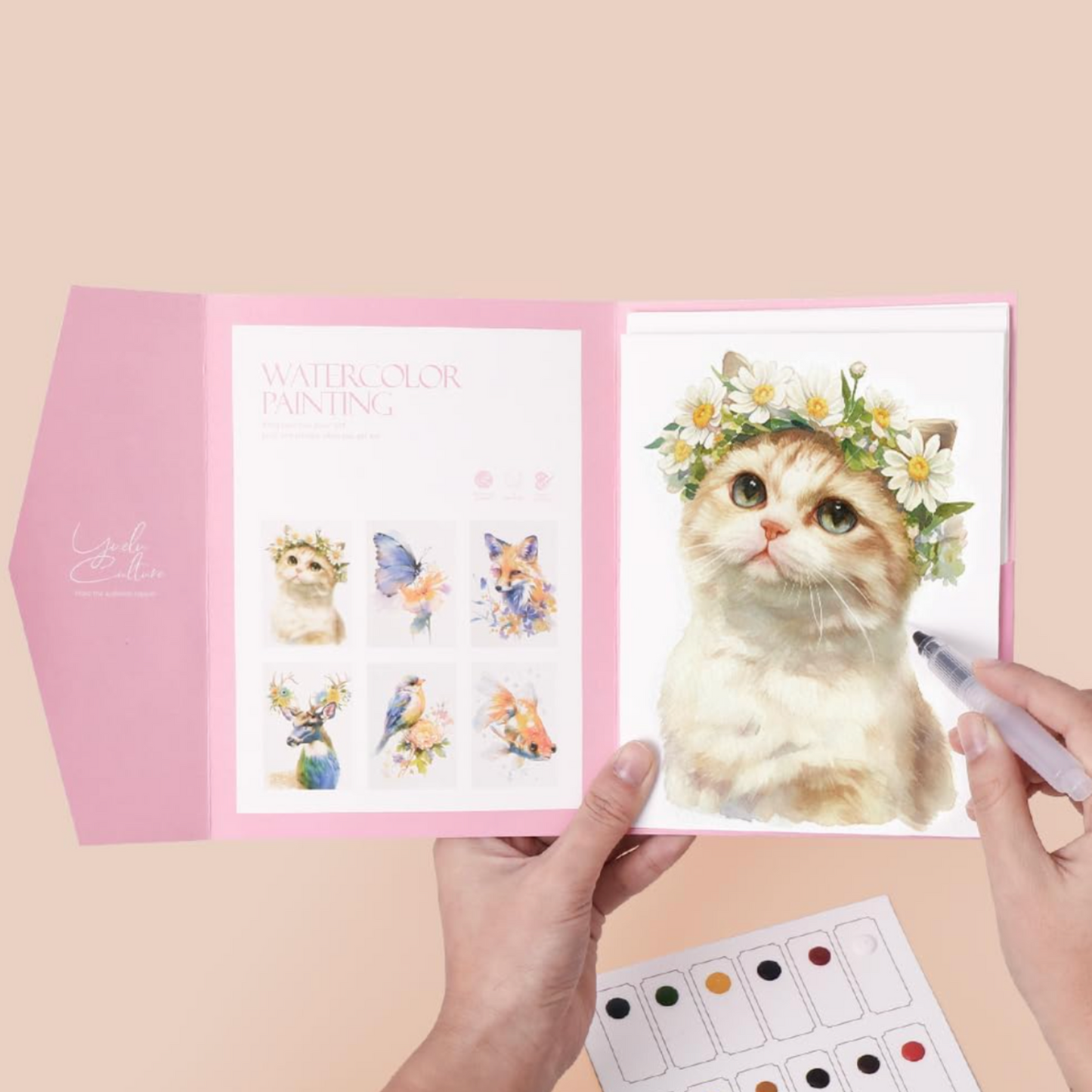 6-Piece Watercolour Painting Set