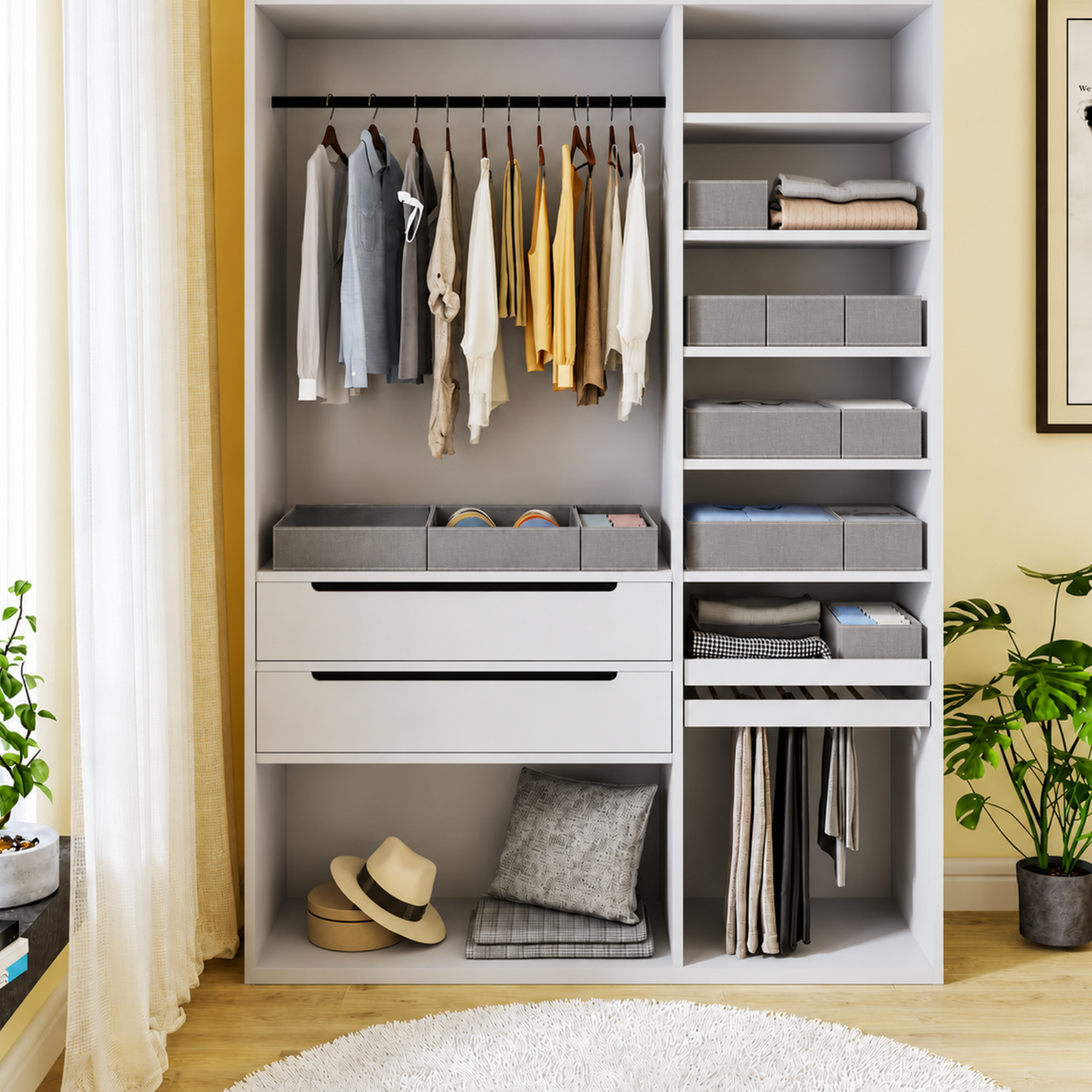 12 Piece Foldable Fabric Drawer Organiser Set