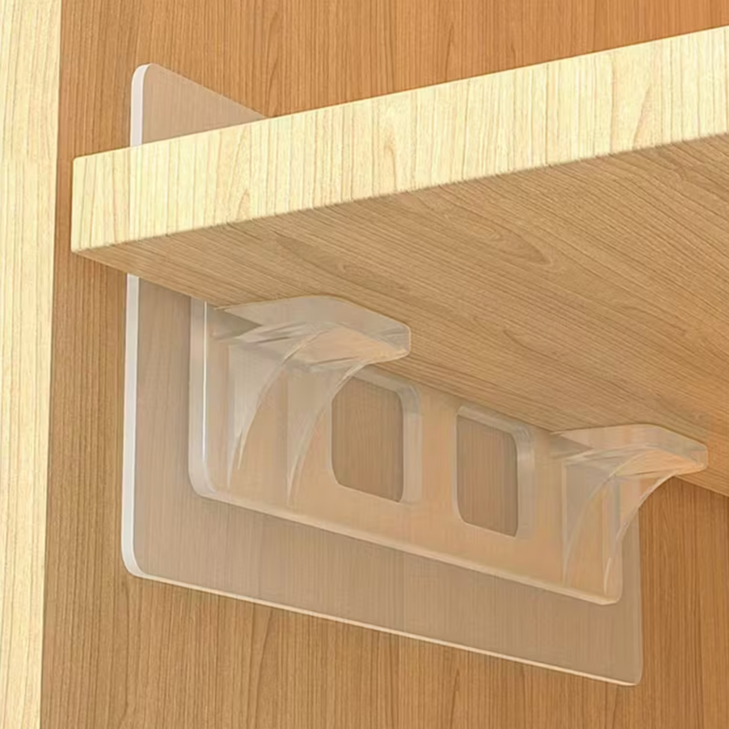 Self-Adhesive Support Brackets - Pack of 4
