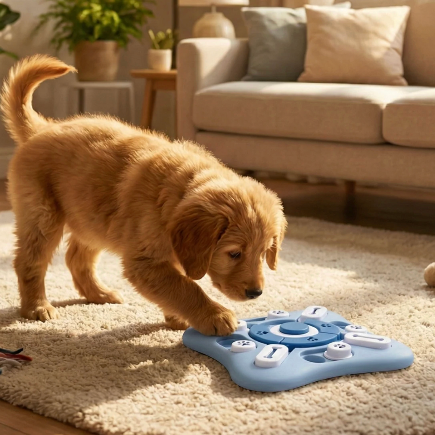 Interactive Treat Dispensing Puzzle Dog Toy