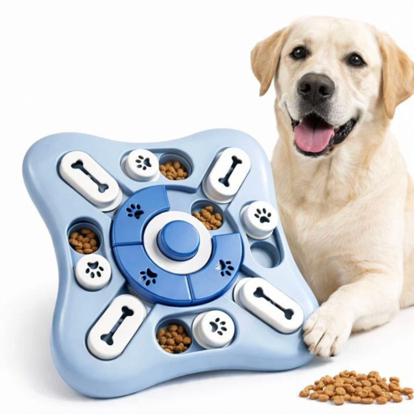 Interactive Treat Dispensing Puzzle Dog Toy