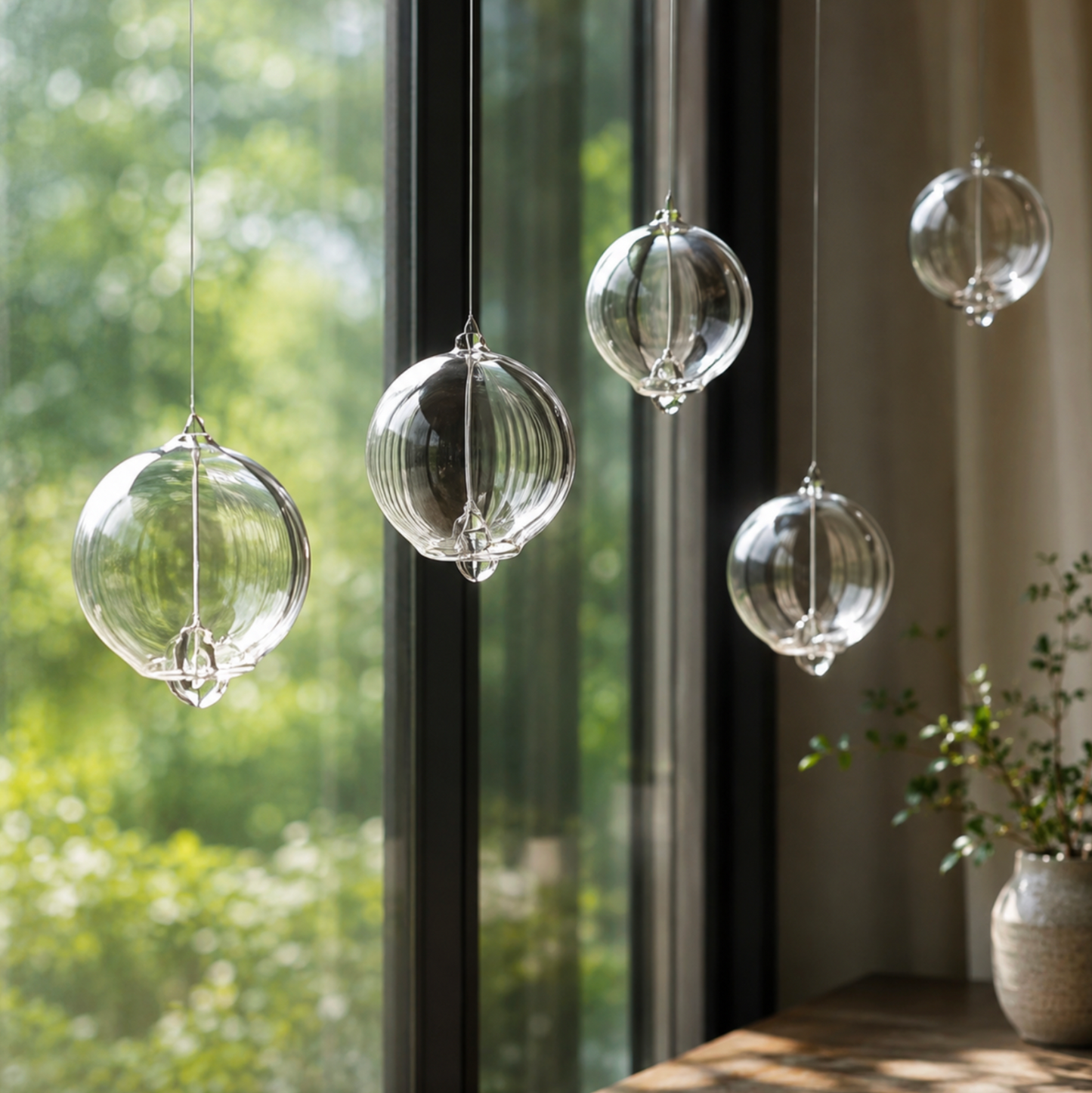 Glass Bell Wind Chime