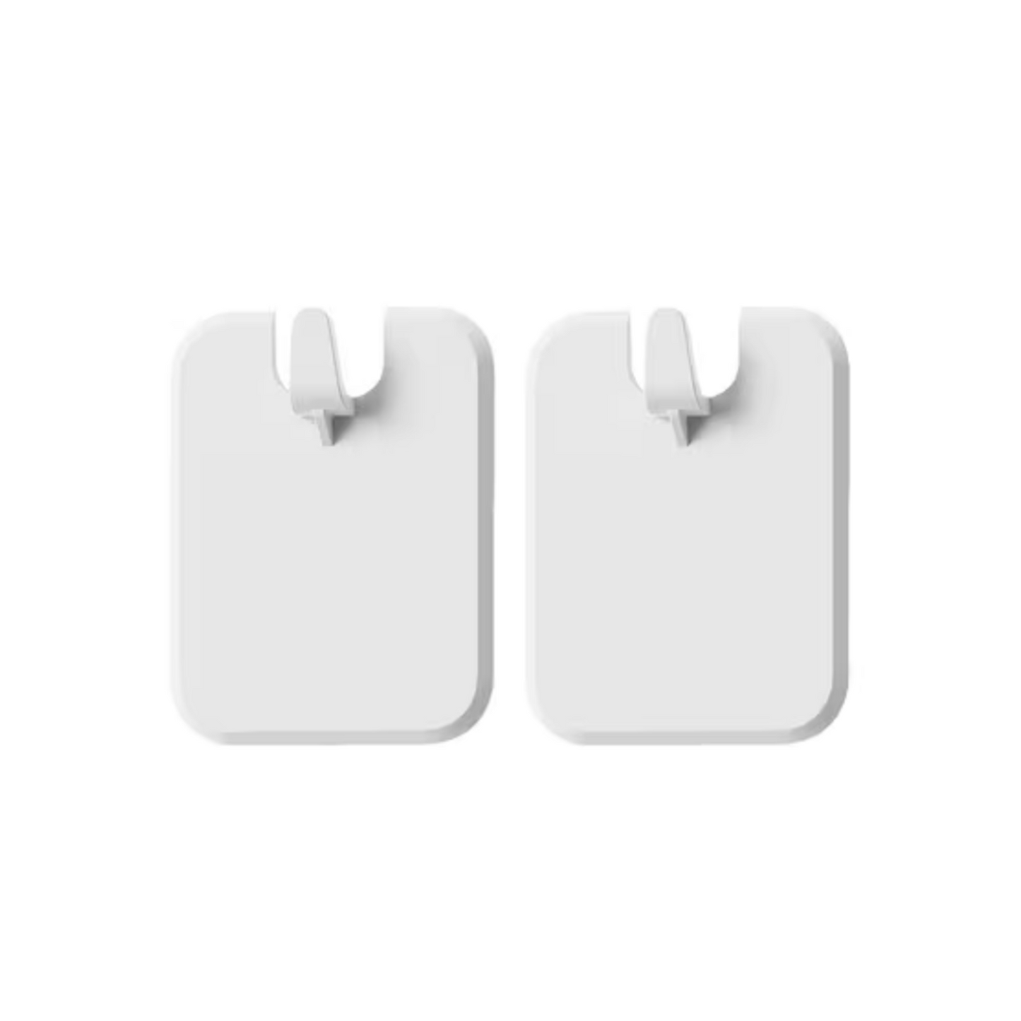 Set of 2 No-Drill Adhesive Wall Hanging Hooks