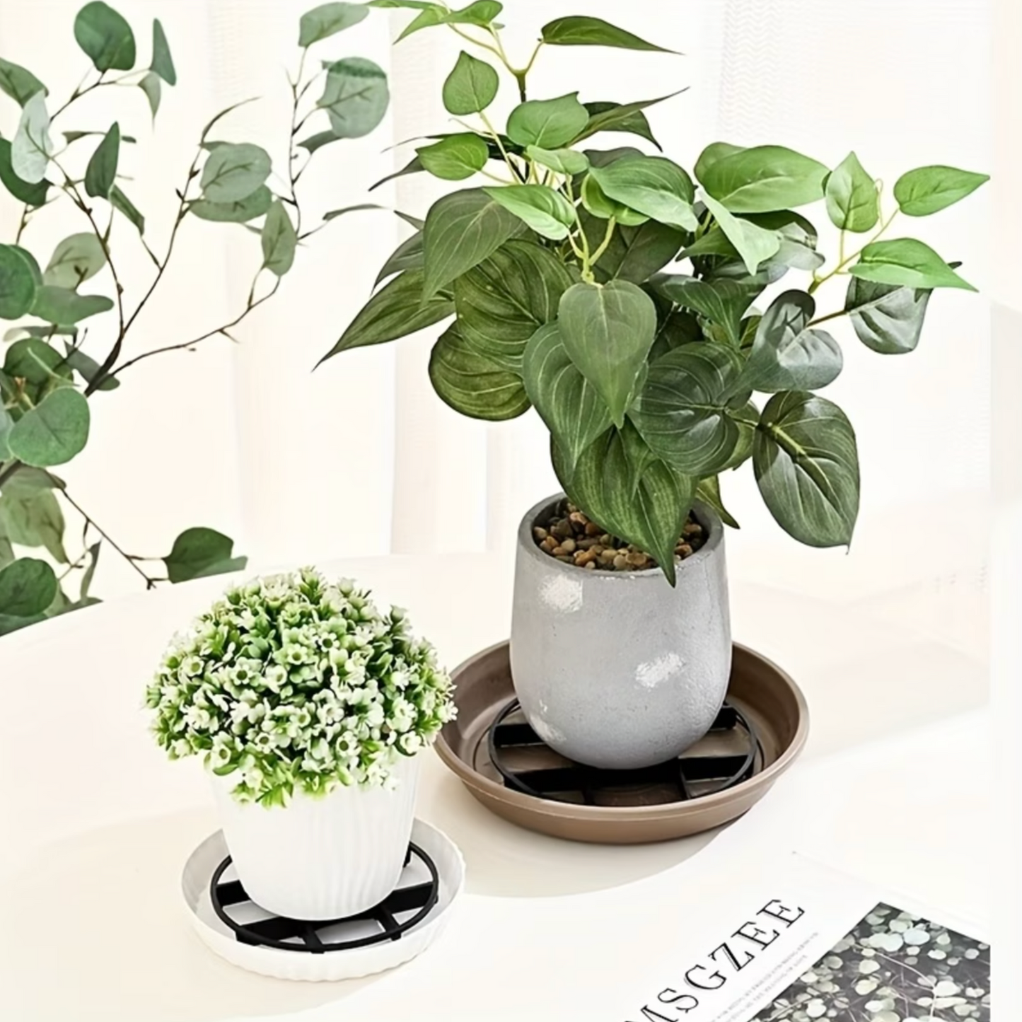 10cm Pot Plant Spacers - 8 Pack