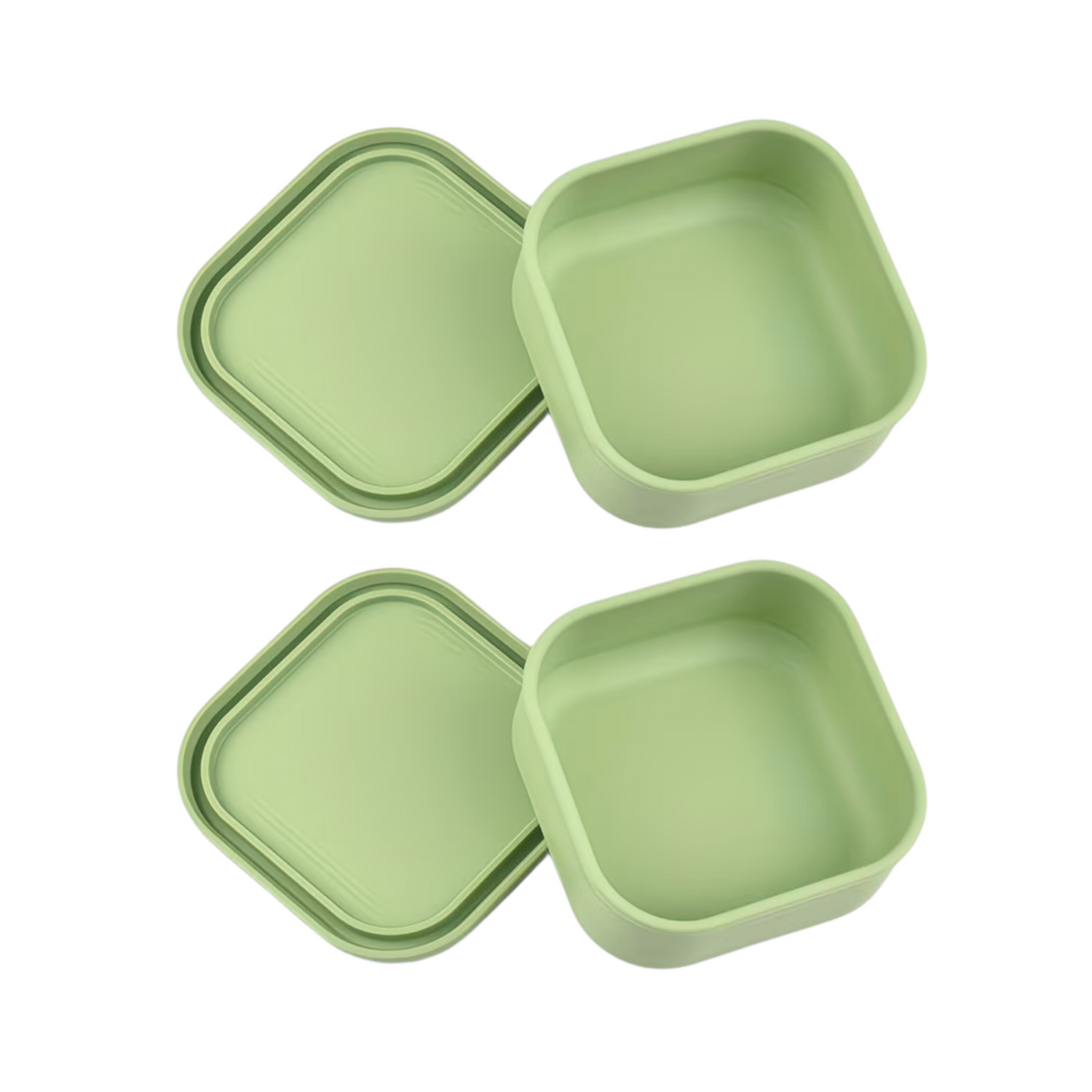 500ml Silicone Food Storage Container - 2 Pack