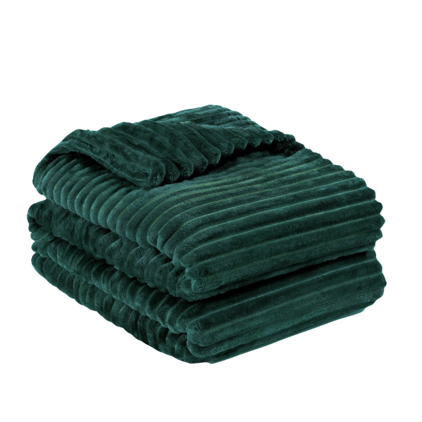 Studio House Ultra Plush Ribbed Blanket for Bed & Couch - 230 x 200cm