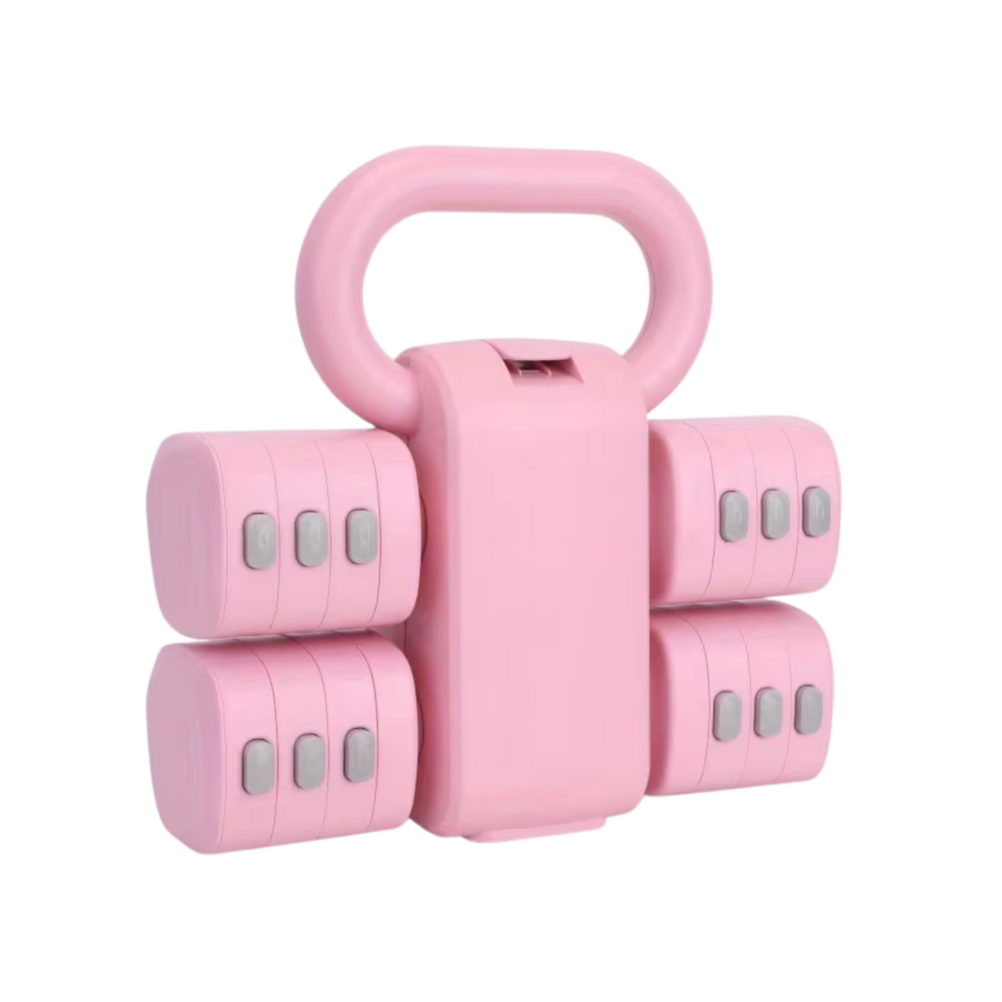 2-In-1 Adjustable Kettlebell and Dumbbell Set