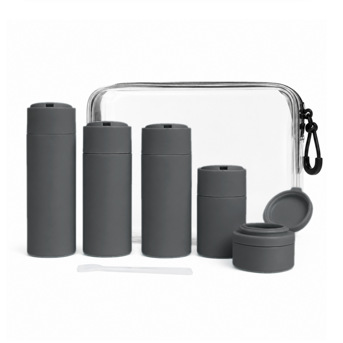 8 Piece Travel Bottle Set with Travel Bag
