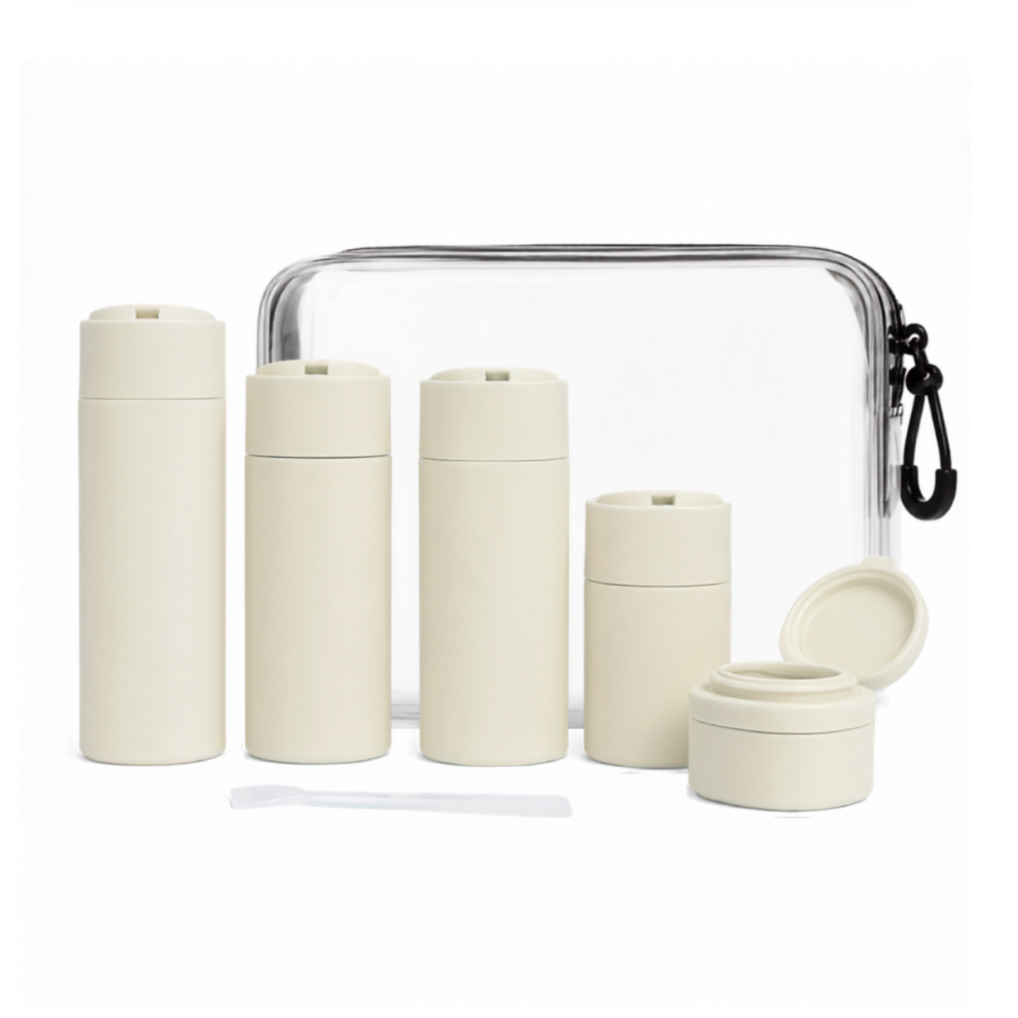 8 Piece Travel Bottle Set with Travel Bag