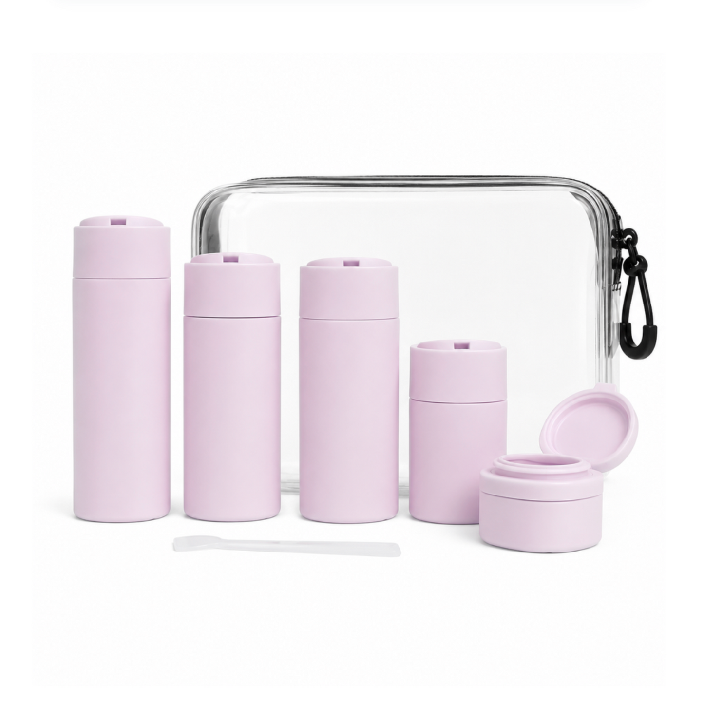 8 Piece Travel Bottle Set with Travel Bag